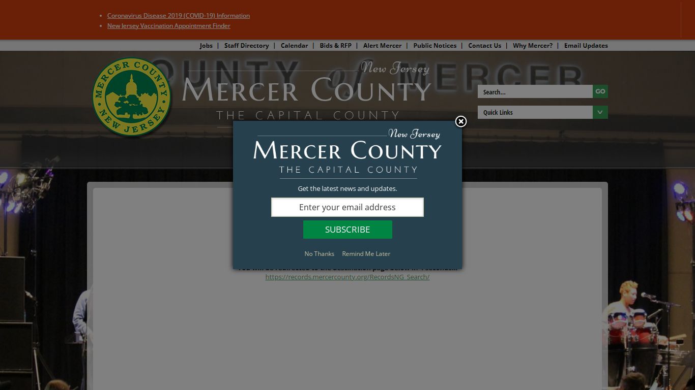 Property Records Search | Mercer County, NJ